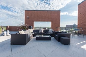 Rooftop lounge